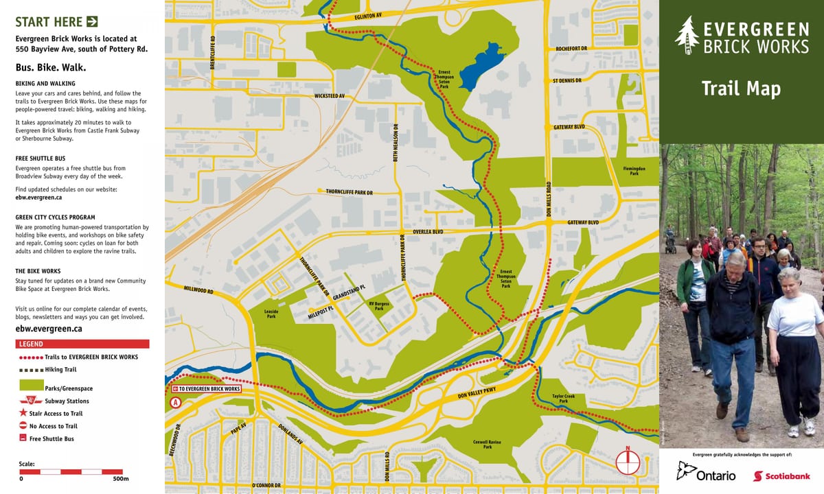 नक्शे के सदाबहार Brickworks टोरंटो