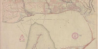 नक्शे की भूमि के न्यूयॉर्क टोरंटो 1787-1884