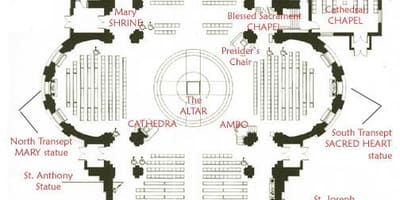 नक्शे के सेंट जेम्स cathedrales