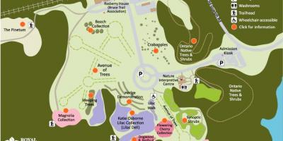 नक्शे के RBG Arboretum