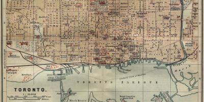 नक्शे के टोरंटो 1894