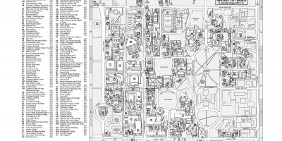 नक्शे के टोरंटो विश्वविद्यालय के सेंट जार्ज परिसर