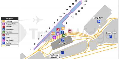 नक्शे की भैंस नियाग्रा हवाई अड्डे