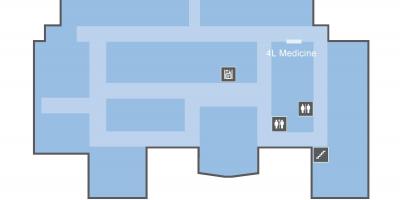 नक्शे के सेंट जोसेफ स्वास्थ्य केंद्र टोरंटो OLM स्तर 4