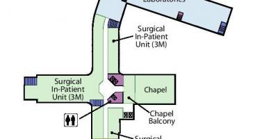 नक्शे के सेंट जोसेफ स्वास्थ्य केंद्र टोरंटो स्तर 3