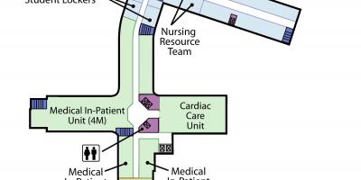 नक्शे के सेंट जोसेफ स्वास्थ्य केंद्र टोरंटो स्तर 4
