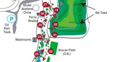 नक्शे के सौ साल का पार्क गोल्फ कोर्स टोरंटो